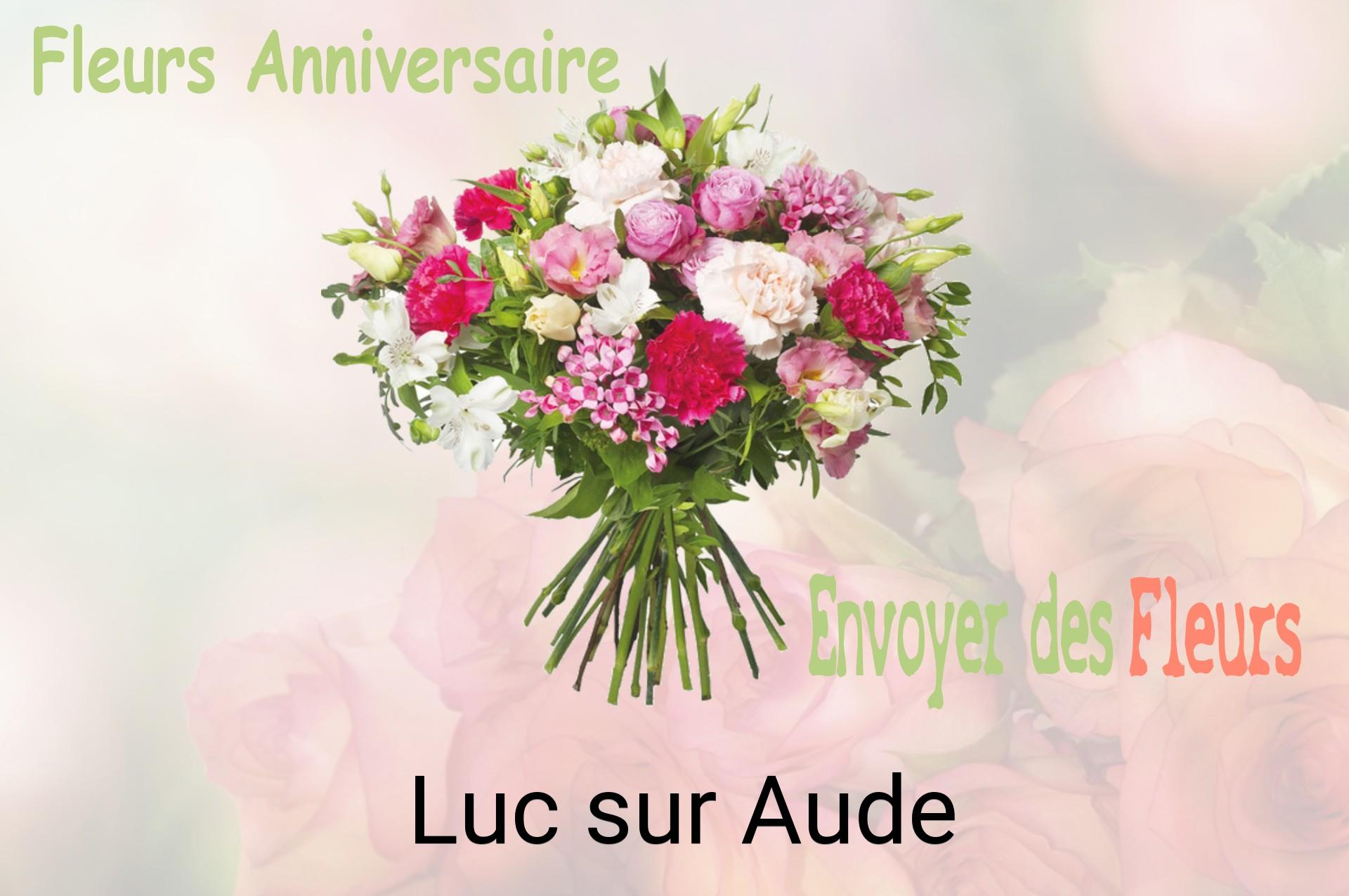 Bouquet de fleurs d’anniversaire livré à Luc-sur-Aude