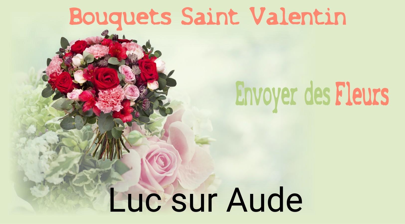 Roses de Saint-Valentin livrées à Luc-sur-Aude